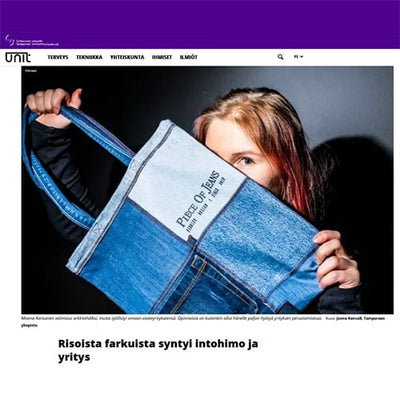 UNIVERSITY OF TAMPERE: PASSION AND COMPANY EMERGED FROM FRAYED JEANS